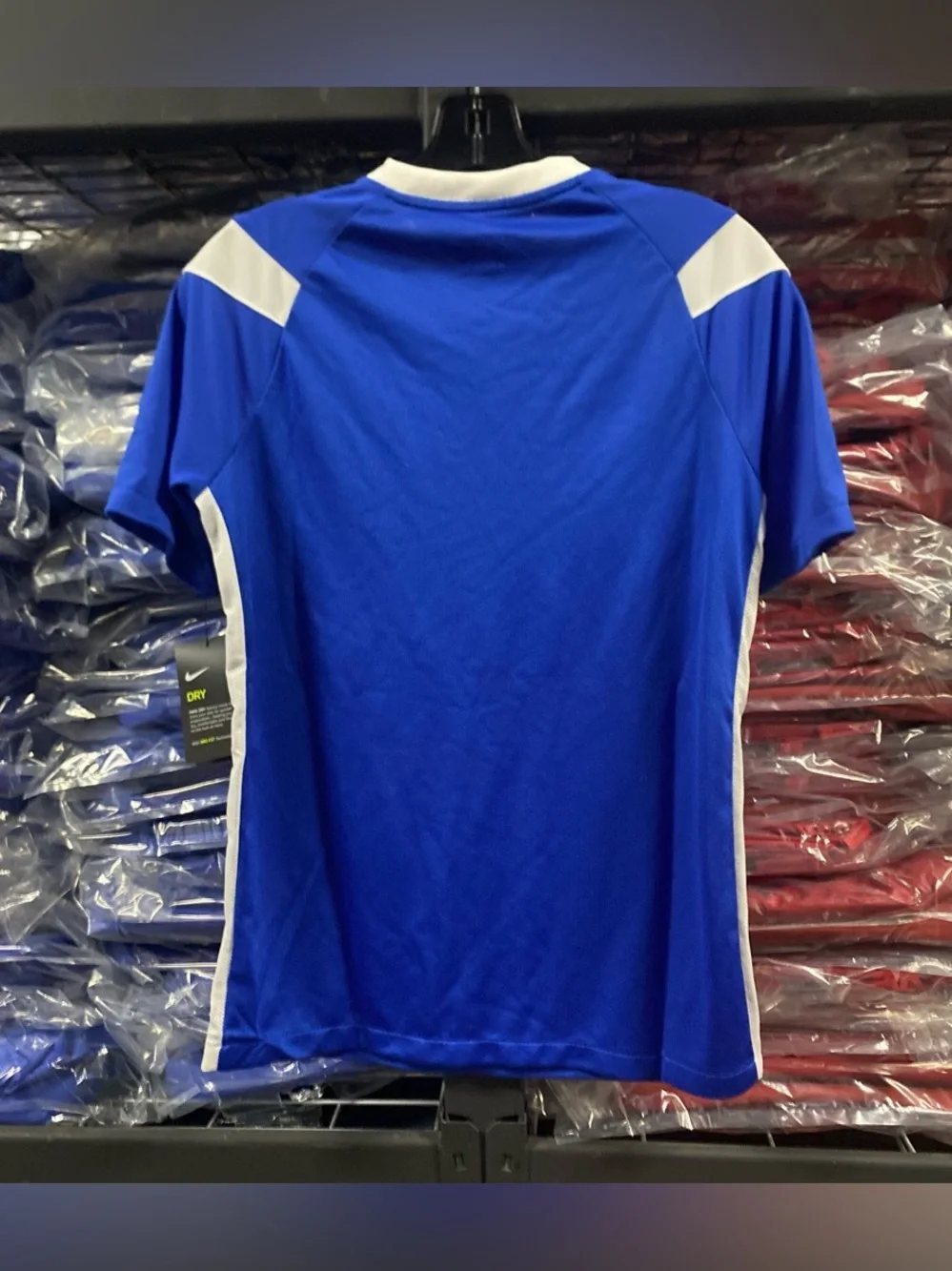 Nike Derby III Soccer Jersey NWT Kids XL Blue/White DRI-FIT CW3834-480